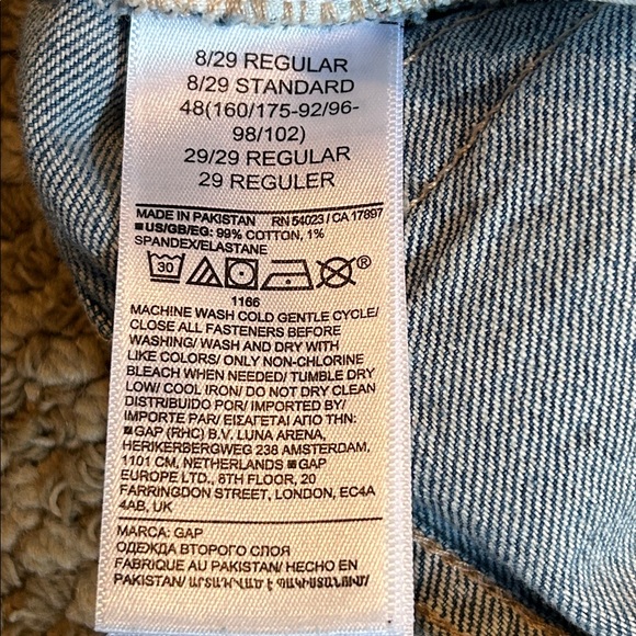 GAP 90’s Loose Jeans Women’s Size 8/29R EUC - Picture 9 of 11